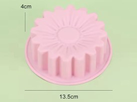 Molde silicona mini tarta margarita